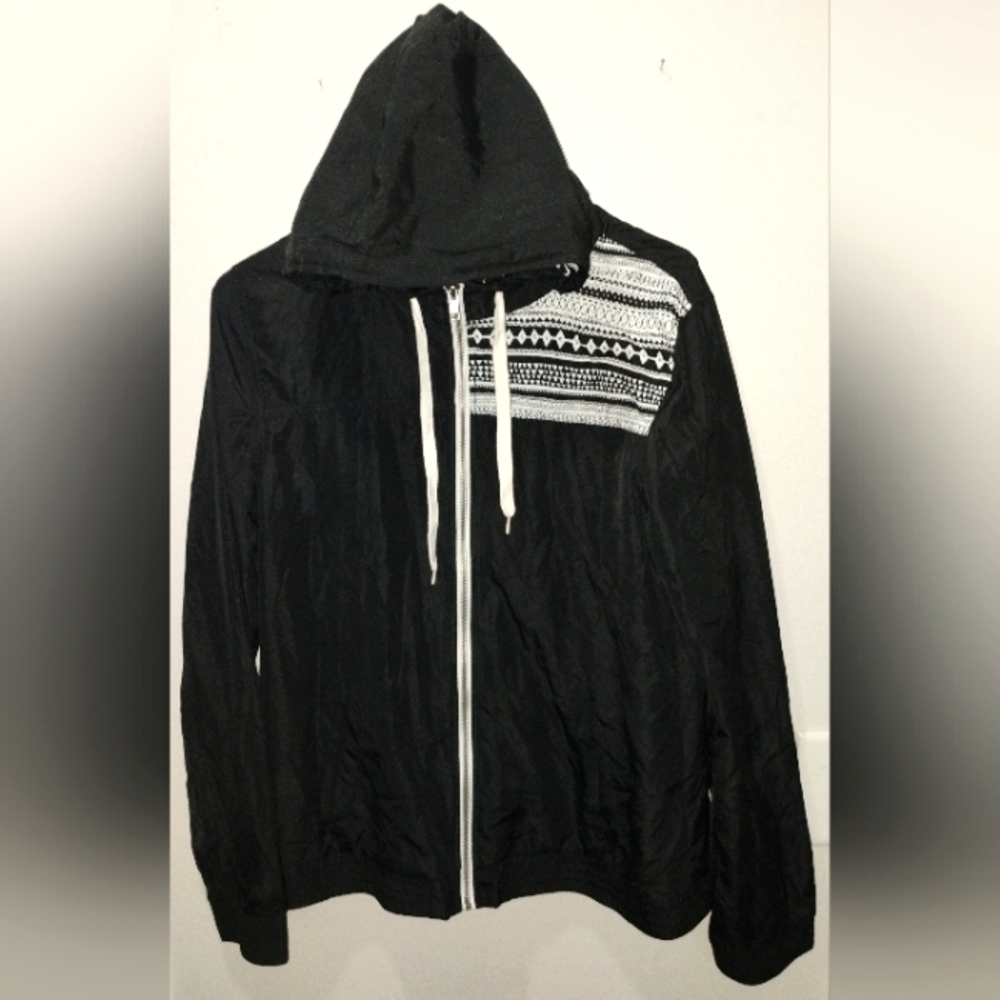 Empyre Black Jacket with Unique Pattern